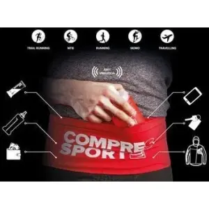 Free Belt - Serbest Kemer / Kuşak | Compressport XS/S - Kırmızı