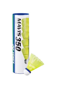 Tüy Top Mavis 350 Naylon 6'lı Sarı - Mavi Bant | Yonex