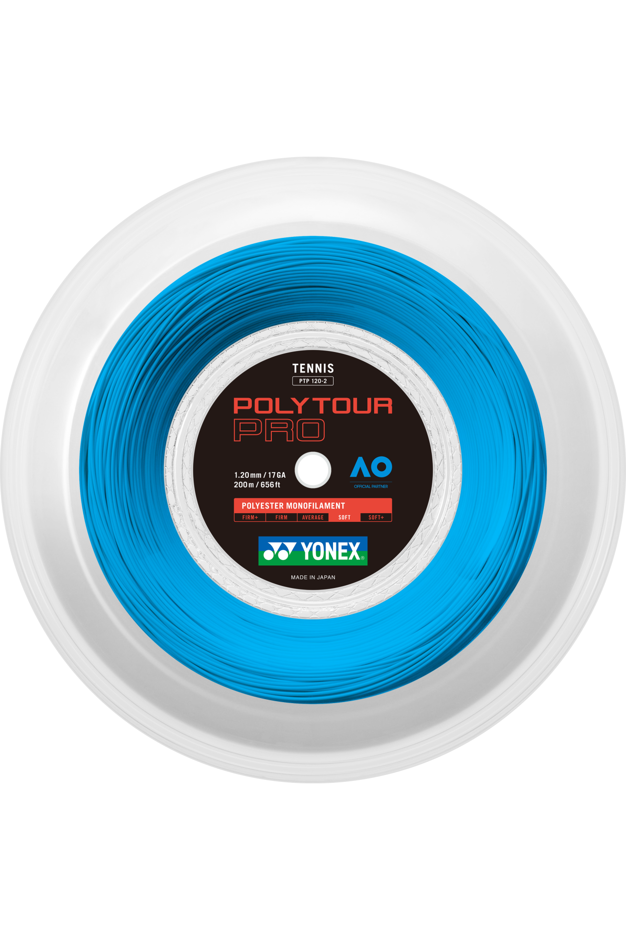PolyTour Pro 120 Monofilament 200m Tenis Kordajı - Mavi | Yonex