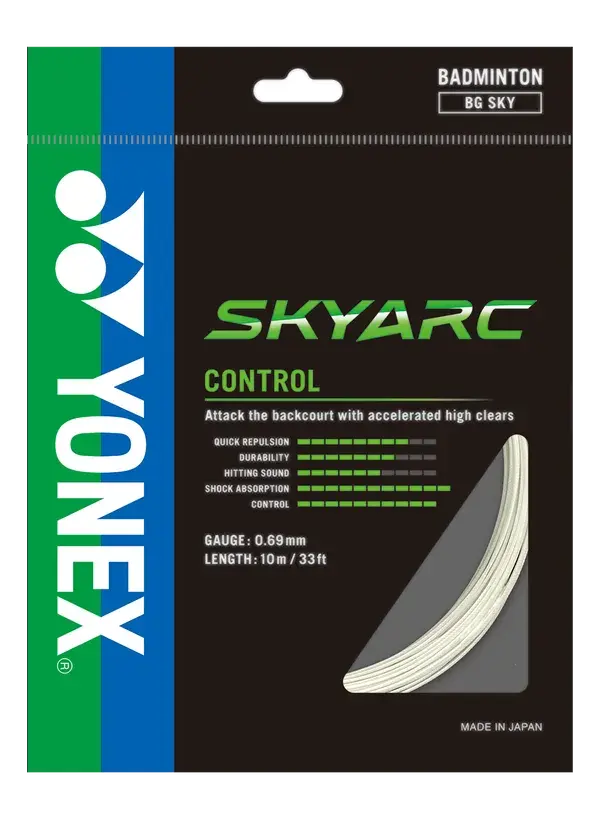 BG-Skyarc 10m Badminton Kordajı - Beyaz | Yonex