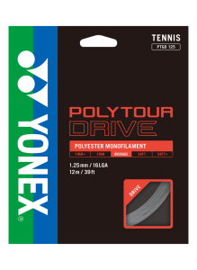 PolyTour Drive 125 Monofilament 12m Tenis Kordaj - Gri | Yonex