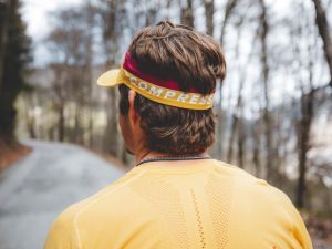 Ultralight Vizör - Altın-Kırmızı |Compressport