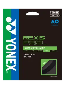 Rexis Feel 130 Multifilament 12m Tenis Kordajı - Siyah | Yonex