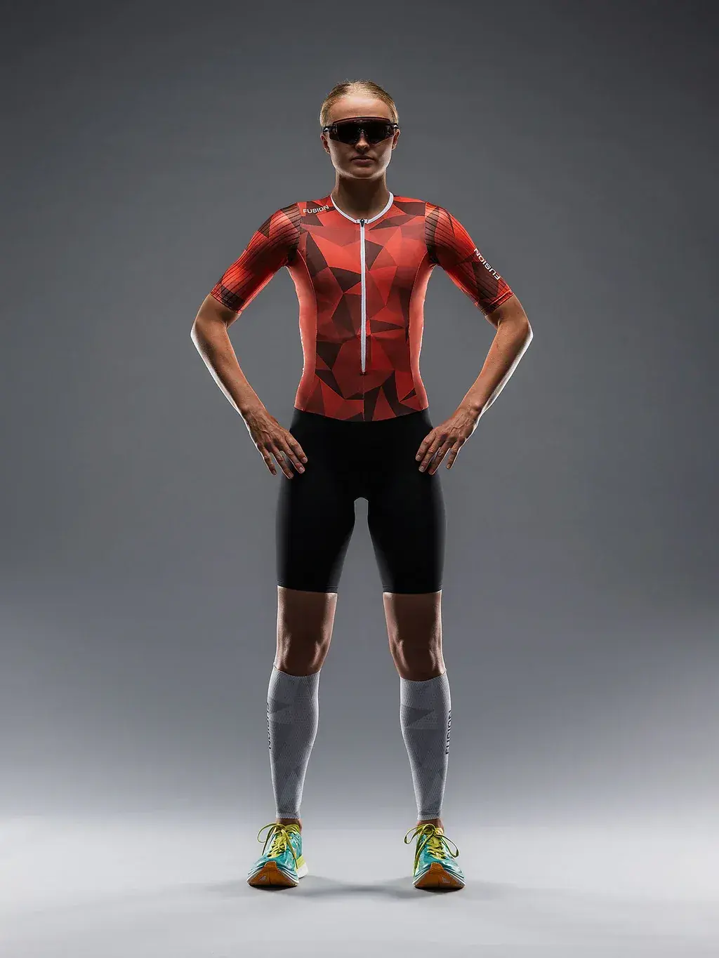 Tempo! One Suit Triatlon Trisuit - Kadın |Fusion M(edium)