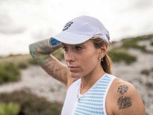 Pro Racing Cap (Yarış Kepi) -Beyaz |Compressport
