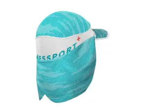 Racing Cap (Yarış Kepi) Güneş Koruyuculu -Mavi/Beyaz |Compressport