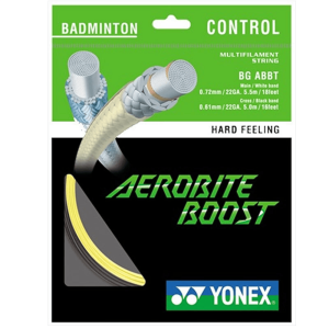 BG-Aerobite Boost 10M Badminton Kordajı - Gri / Sarı | Yonex