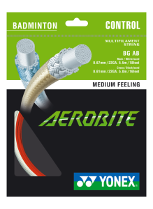 BG-Aerobite 10M Badminton Kordajı - Beyaz / Kırmızı | Yonex